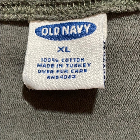 OLD NAVY HOODIE LONG SLEEVE TEE SZ XL Gray LKNW - Picture 4 of 5